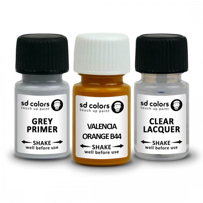 SD COLORS TOUCH UP PAINT KIT CARE VALENCIA ORANGE B44 ??ompatible with ...