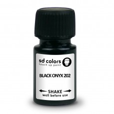 SD COLORS BLACK ONYX 202 сompatible TOYOTA New Touch Up Paint 8ML REPAIR SCRATCH CHIP BRUSH COLOR CODE 202 BLACK ONYX