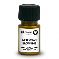 SD COLORS MARRAKESH BROWN B09 сompatible BMW New Touch Up Paint 8ML REPAIR SCRATCH CHIP BRUSH COLOR CODE B09 MARRAKESH BROWN