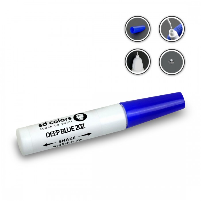 SD COLORS DEEP BLUE 20Z сompatible OPEL New Touch Up Paint Pen 12ML ...