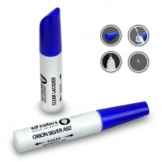 SD COLORS ORION SILVER A92 сompatible BMW New Touch Up Paint Pen REPAIR KIT 12ML SCRATCH CHIP BRUSH COLOR CODE A92 ORION SILVER (PAINT+LACQUER)