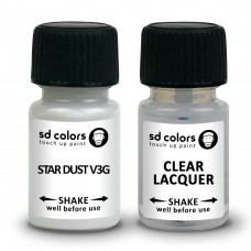 SD COLORS STAR DUST V3G сompatible HYUNDAI New Touch Up Paint 8ML REPAIR SCRATCH CHIP BRUSH COLOR CODE V3G STAR DUST (PAINT+LACQUER)