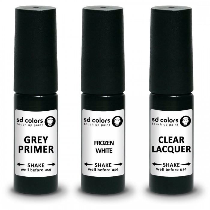 SD COLORS FROZEN WHITE сompatible FORD New Touch Up Paint 5ML REPAIR