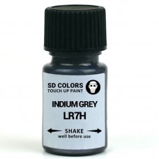 SD COLORS INDIUM GREY LR7H сompatible VW/AUDI New Touch Up Paint 8ML REPAIR SCRATCH CHIP BRUSH COLOR CODE LR7H INDIUM GREY