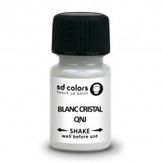 SD COLORS BLANC CRISTAL QNJ сompatible RENO New Touch Up Paint 8ML REPAIR SCRATCH CHIP BRUSH COLOR CODE QNJ BLANC CRISTAL