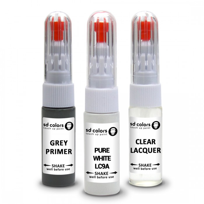 SD COLORS PURE WHITE LC9A сompatible VW/AUDI New Touch Up Paint Pen ...