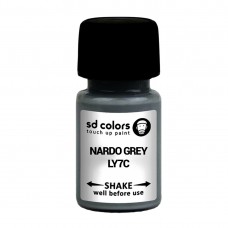 SD COLORS NARDO GREY LY7C сompatible VW/AUDI New Touch Up Paint 8ML REPAIR SCRATCH CHIP BRUSH COLOR CODE LY7C NARDO GREY