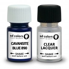 SD COLORS CAVANSITE BLUE 890 сompatible Mercedes New Touch Up Paint 8ML REPAIR SCRATCH CHIP BRUSH COLOR CODE 890 CAVANSITE BLUE (PAINT+LACQUER)