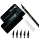 Felt Edge Squeegee Set for Vinyl & Film Application