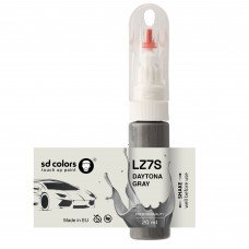 Touch Up Paint 20ml DAYTONA GRAY LZ7S for VAG/VW/AUDI Scratch and Chip Repair Brush