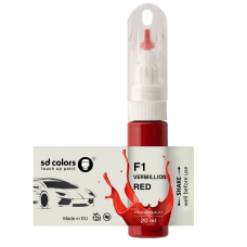 Touch Up Paint 20ml VERMILLION RED F1 for FORD Scratch and Chip Repair Brush