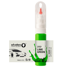 Touch Up Paint 20ml LIME GREEN 777 for KAWASAKI Scratch and Chip Repair Brush
