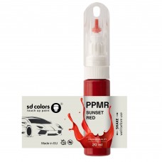 Touch Up Paint 20ml SUNSET RED PPMR for TESLA Scratch and Chip Repair Brush
