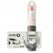 Touch Up Paint 20ml MINERAL GREY ZMW for SUZUKI Scratch and Chip Repair Brush