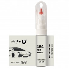 Touch Up Paint 20ml SEA SHELL 484 for VOLVO Scratch and Chip Repair Brush