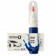 Touch Up Paint 20ml DEEP BLUE 20Z for OPEL Scratch and Chip Repair Brush