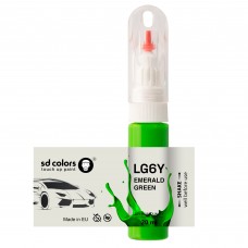 Touch Up Paint 20ml EMERALD GREEN LG6Y for VAG/VW/AUDI Scratch and Chip Repair Brush