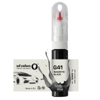 Touch Up Paint 20ml MAGNETIC BLACK G41 for VOLVO Scratch and Chip Repair Brush