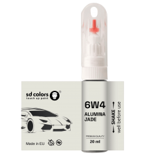 Touch Up Paint 20ml ALUMINA JADE 6W4 for TOYOTA Scratch and Chip Repair Brush