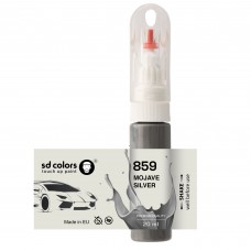 Touch Up Paint 20ml MOJAVE SILVER 859 for MERCEDES Scratch and Chip Repair Brush