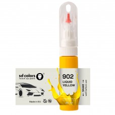 Touch Up Paint 20ml WHITE 902 for BMW Scratch and Chip Repair Brush